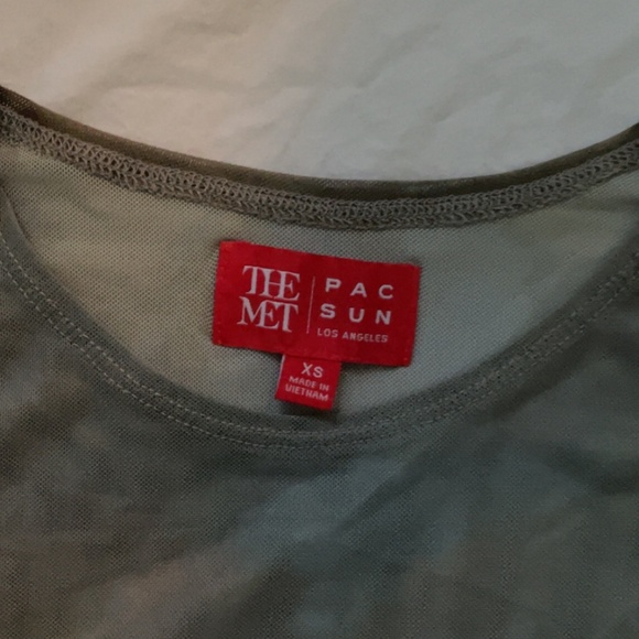 PacSun / The Met Long‑Sleeve Mesh Top - Picture 4 of 4